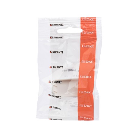 4400991 | Заглушка модульная, "Avanti", "Белое облако", 1 модуль-4