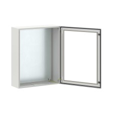 Корпус навесной STE с М/П с прозрачной дверью ВхШхГ 1000x800x300 мм