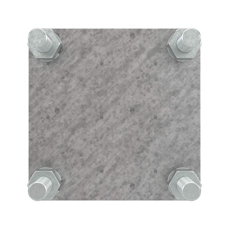 NG3101 | Соединитель пруток-полоса с разделительной пластиной, 57x80 мм-3