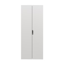 Дверь двойная сплошная IT-CQE 2000x800, RAL7035