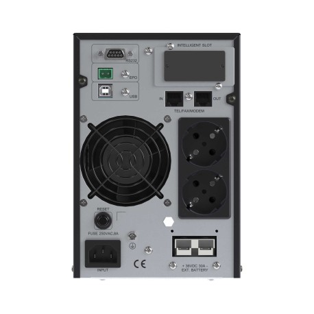 SMALLT1A0PS | Онлайн ИБП, Small Tower, 1000VA/900W, 2xSchuko, USB, без АКБ-3