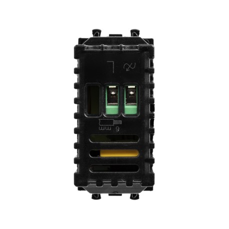 4402131 | Диммер поворотный модульный, "Avanti", "Черный квадрат", 1 модуль-2