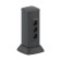 19533 | Миниколонна алюминиевая, 0.35м, цвет чёрный