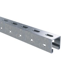 С-образный профиль 41x41, L900, толщ. 2,5 мм, нержавеющая сталь AISI 316L