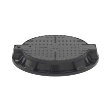 Люк чугунный тяжелый тип С250 по ГОСТ 3634-2019, с запорным устройствоми уплотняющей прокладкой