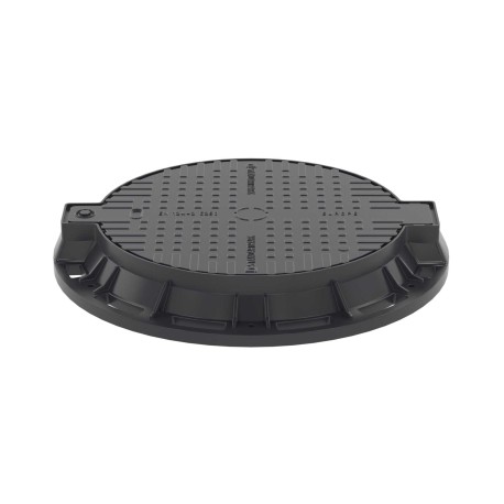 600250C | Люк чугунный тяжелый тип С250 по ГОСТ 3634-2019, с запорным устройствоми уплотняющей прокладкой