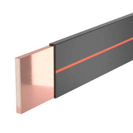 R5BFC10801 | Гибкая шина в ПВХ изоляции, 10x80x1мм, ном. ток 1600А, длина 2 метра