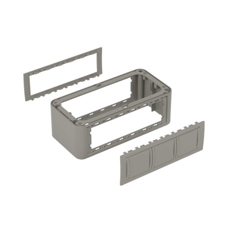 09071 | Вертикальное расширение напольной башенки BUS, серое-3