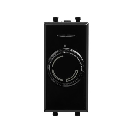 4402131 | Диммер поворотный модульный, "Avanti", "Черный квадрат", 1 модуль