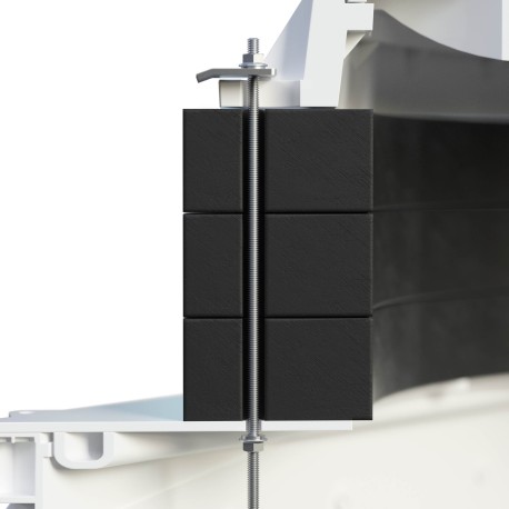 600100 | Монтажный набор крепления колец и люков-6