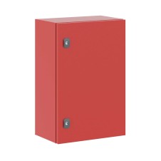 Корпус сварной навесной серии ST с М/П размер 600*400*250мм (В*Ш*Г), RAL3000