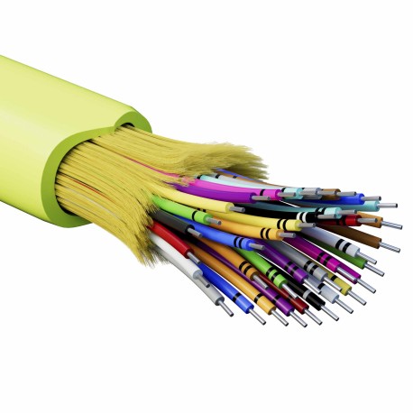 RNDT5C36LM01-E | Кабель волоконно-оптический, распределительный, арамидные упрочняющие нити, для внутренней прокладки, нг(А)-HF, 36 ОВ, категория OM5 (G.651.1) плотный буфер, 0,4 кН, барабан 500 м