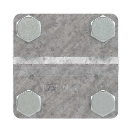 NG3102 | Соединитель пруток-полоса с разделительной пластиной, 57х57 мм-2