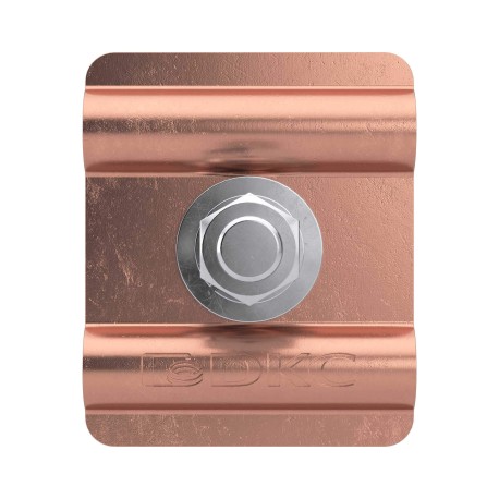 NG3107CU | Соединитель пруток-пруток параллельный с разделительной пластиной, медь-3