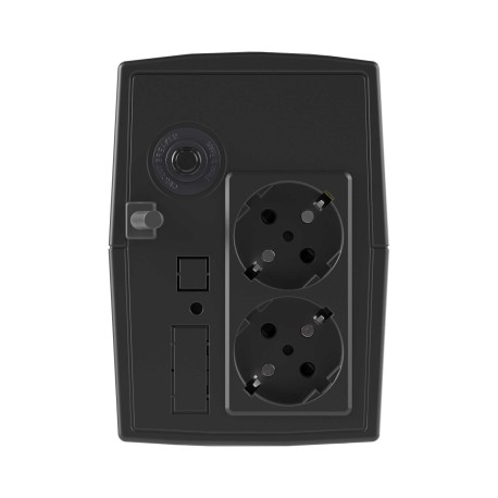 INFO800S | Линейно-интерактивный ИБП, Info, 800VA/480W, 2xSchuko, 1x8Aч-3