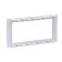 F00013 | Рамка универсальная на 4 модуля, цвет белый