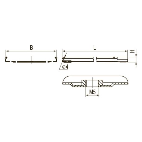 FKC100INOX | Крышка на лоток с заземлением осн.100, L=3000, 0.8мм, нержавеющая сталь-1