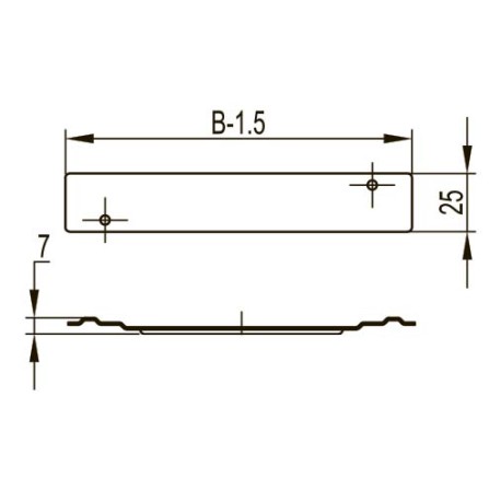 37561 | Держатель кабеля TRC осн.80, 1.0мм-1