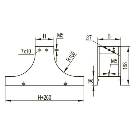 37253K | Крышка-ответвитель TS 150х50, 1.0мм-1