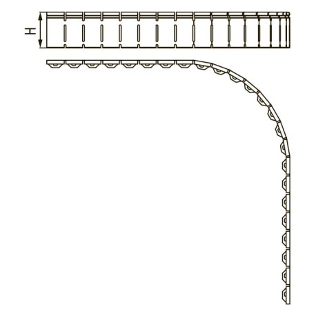 ASG00800K | Перегородка SEP для CPO, DPT, DPX, DL, H80, алюминий-1