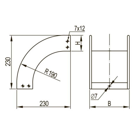36802KZL | Угол вертикальный внешний CD 90° 100х80, 0.8мм, цинк-ламельное-1