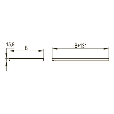38286HDZ | Крышка на угол вертикальный внешний CDSD/CDSS 90°, осн.400, 0.8мм, горячеоцинкованное-1
