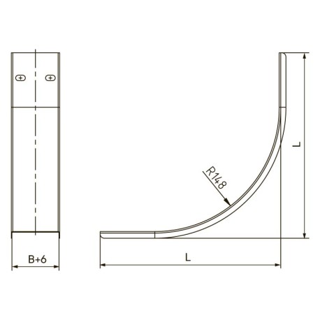 SKIN1010KHDZ | Крышка на угол вертикальный внутренний CS 90° 100х100, 1.2мм, горячеоцинкованное-1