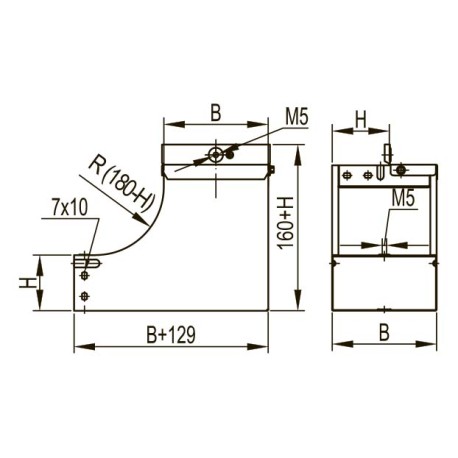 37062KHDZ | Угол вертикальный внутренний переходник CSSS 90° 100х80, 1.0мм, горячеоцинкованное-1