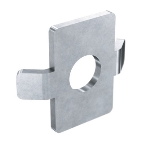 CM180600INOX | Шайба четырехлепестковая для соединения проволочного лотка, нержавеющая сталь-1