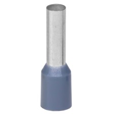 Наконечник-гильза с изол. фланцем для жилы сечением 4кв.мм, длина контактной части 12мм, серый