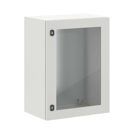 R5STEX0864 | Корпус навесной STE с М/П с прозрачной дверью ВхШхГ 800x600x400 мм-1