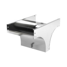 Ответвитель TD Т-образный вертикальный осн.600 H50, нержавеющая сталь AISI 304 (крепеж в комплекте), необходимыми для монтажа