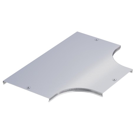 38045RAL9010 | Крышка на ответвитель горизонтальный DPT Т-образный, осн.300, 0.8мм, RAL9010