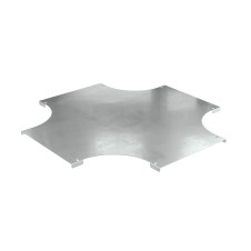 Крышка на ответвитель горизонтальный DPX Х-образный 150х35, 0.8мм, горячеоцинкованное