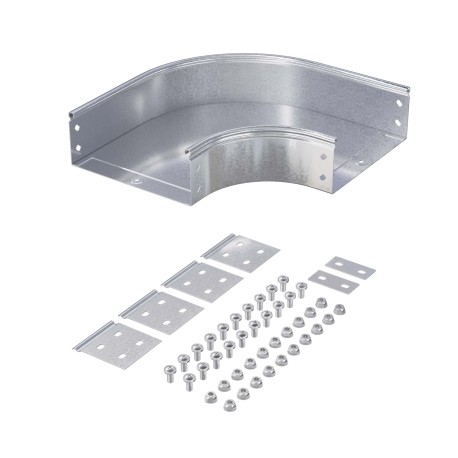 36003KRAL5003 | Угол горизонтальный CPO 90° 150х50, 0.8мм, RAL5003
