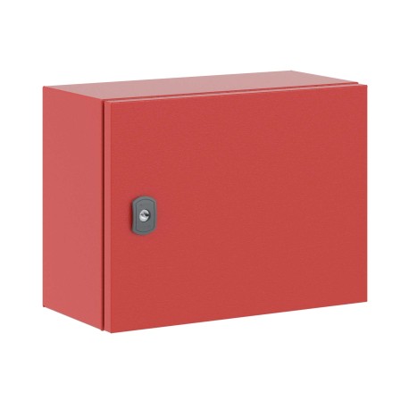 R5ST0342-RAL3000 | Корпус сварной навесной серии ST с М/П размер 300*400*200мм (В*Ш*Г), RAL3000