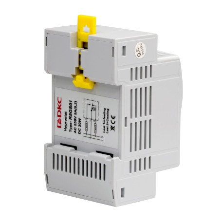 R5GS01 | Гигростат с регулируемым диапазоном влажности 35&95%, переключающий контакт-3