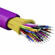 Кабель волоконно-оптический, распределительный, арамидные упрочняющие нити, для внутренней прокладки, нг(А)-HF, 36 ОВ, категория OM4 (G.651.1) плотный буфер, 0,4 кН, барабан 2000 м