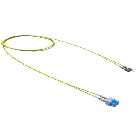 RNPC9DCUSU2 | Оптический коммутационный шнур переходной Duplex SC-UPC/ST-UPC, 9/125 OS2, 2 м