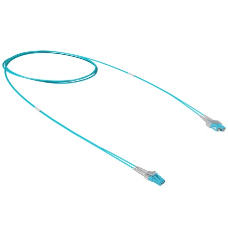 RNPC53DCL3 | Оптический коммутационный шнур переходной Duplex SC-UPC/LC-UPC, 50/125 OM3, 3 м