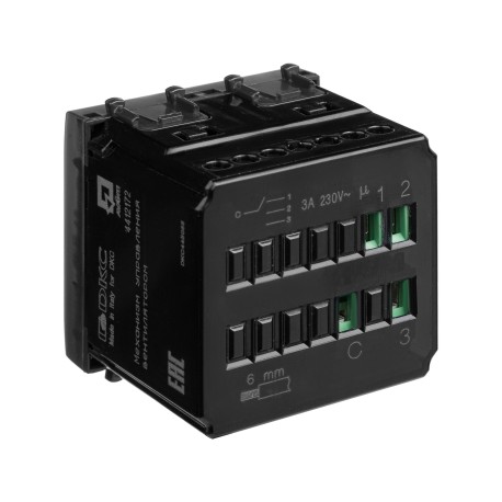 4412172 | Механизм управления вентиляторами модульный, Avanti, Черный матовый, 2 модуля-3