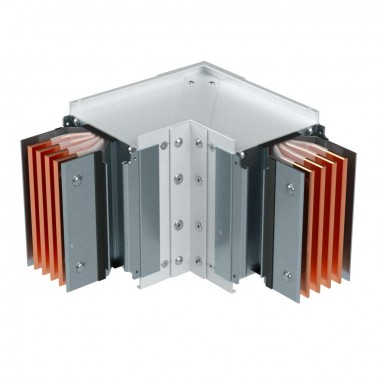 PTC16GHEL2AA000 | Горизонтальный угол стандартный, тип 2, Cu, 3P+N+Pe+Fe, 1600А, IP55