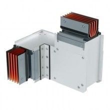 Горизонтальный + вертикальный угол, тип 4, Cu, 3P+N+Pe, 4000А, IP55