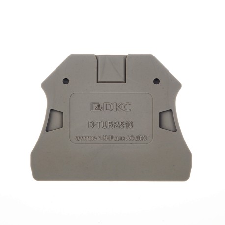D-TUR-2.5-10 | Изолятор торцевой для клемм TUR-2.5...10