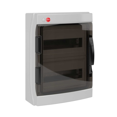 RB24W6TGD | Щиток настенный с дверцей 24 мод.,IP65, серый, с клеммным блоком 63А