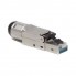 RN6RJ45FJ | Коннектор полевого монтажа (Tool Less) 8P8C CAT 6 экранированный