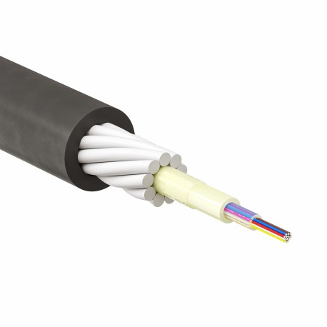 RNPW8UT2C801 | Кабель волоконно-оптический, центральный модуль, бронированныйпластиковыми прутками, для прокладки в грунт, нг(А)-HF, 8 ОВ, категорияOM2 (G.651.1) диэлектрический, 8 кН