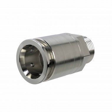 6111-20X | Муфта труба-коробка д.20мм, IP66/IP67, М20х1,5, нержавеющая сталь AISI 303