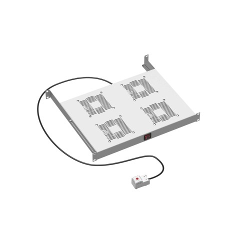 R519VSIT4FT | 19" Вентиляторный модуль, 4 вент. с термостатом