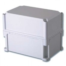 Корпус 400х200х235 IP67 стенки, непрозрачная крышка (выс.крышки 110)